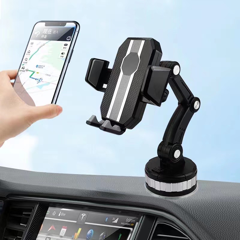 汽车吸盘手机架多功能大关节吸盘手机支架汽车仪表台挡风玻璃货车车载支架QW97