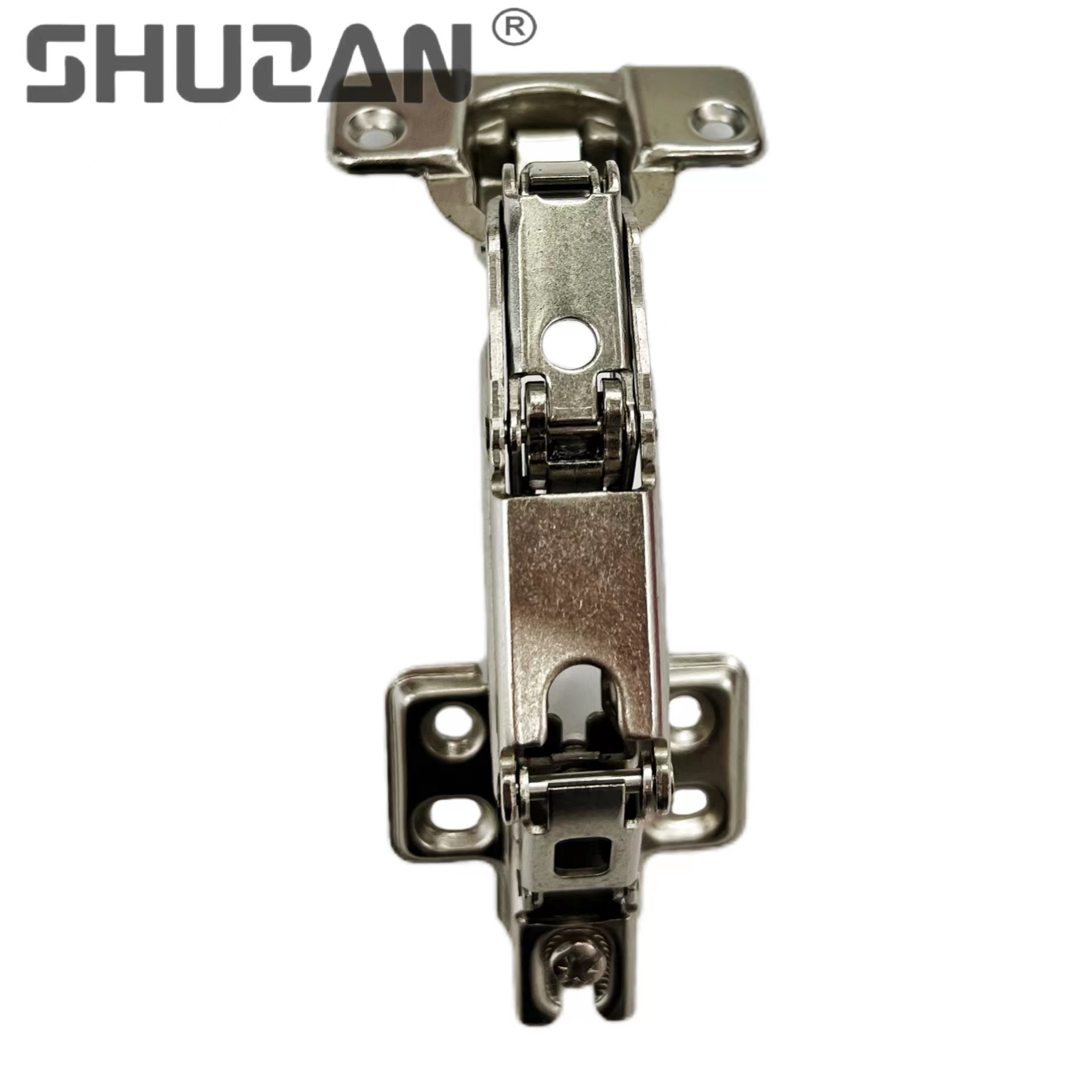 Shuzan brand 175-degree large-angle corner cabinet hinge, other hardware tools, 90-degree door opening damping hydraulic hinge, Angle hinge Application Scenario