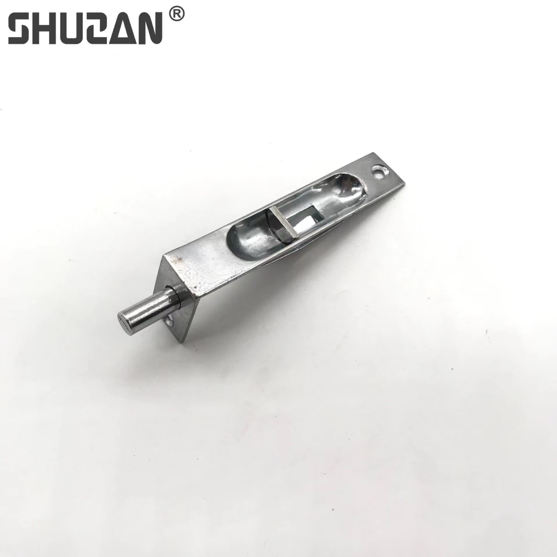 Shuzan stainless steel concealed concealed door bolt, fireproof door, hidden motherboard, door latch, hardware tools, other hardware tools Specification image