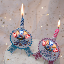 发光电子蜡烛装饰生日派对音乐蜡烛气氛唱歌蛋糕插件派对装饰