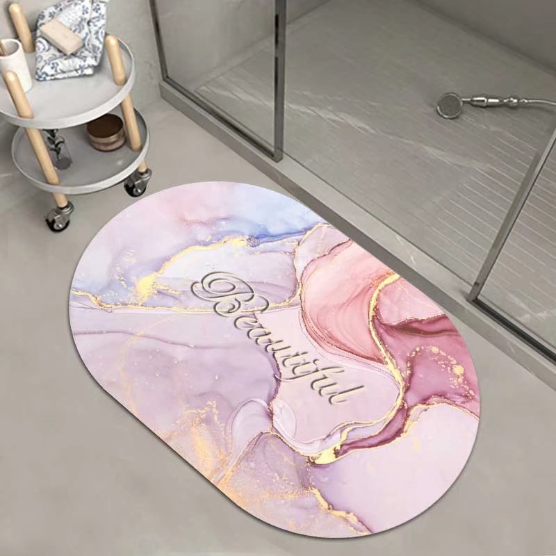 IBH硅藻泥吸水地垫软垫卫生间门口脚垫子浴室防滑垫吸水垫家用地垫BHDM211115070