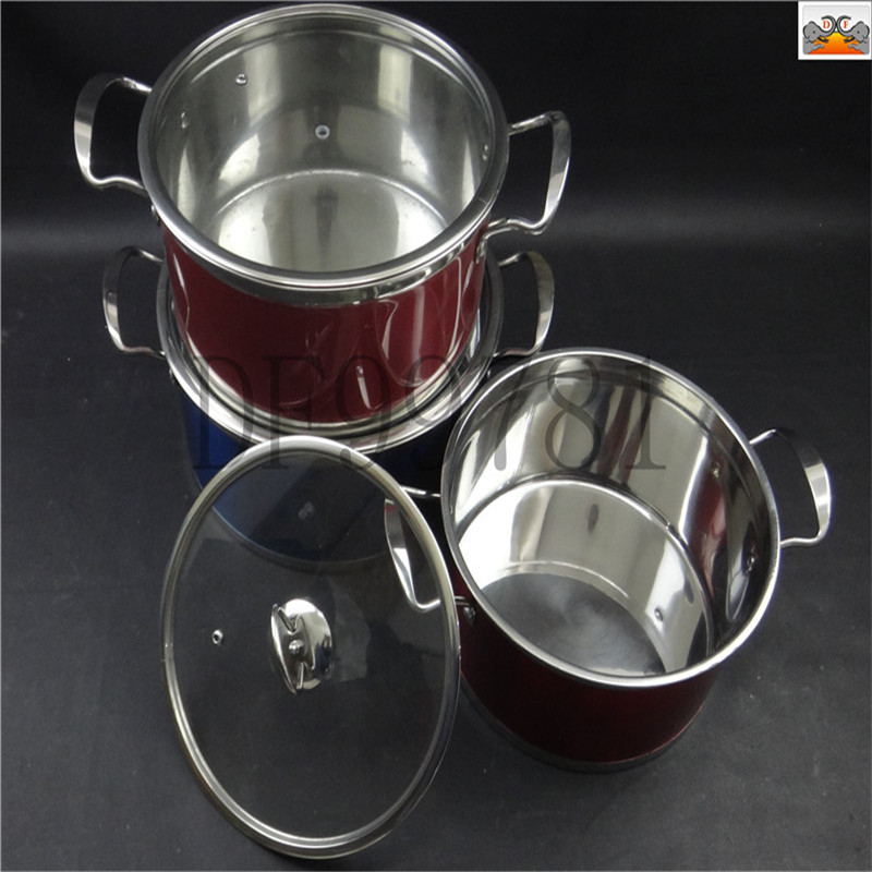 المقلاة DF99781 ذات الزوايا المستقيمة المصنوعة من الفولاذ غير القابل للصدأ، بأذنين مضادين، وعاء وعاء الفرا القائم على أساس وعاء وعاء الفرا Specification image