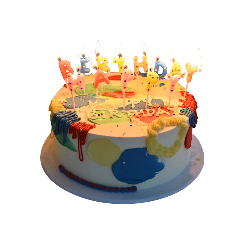 生日/派对/生日蜡烛白底实物图