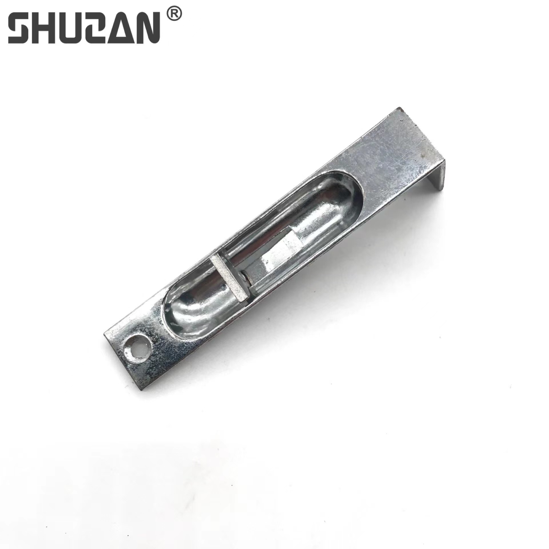Shuzan stainless steel concealed concealed door bolt, fireproof door, hidden motherboard, door latch, hardware tools, other hardware tools Item Picture