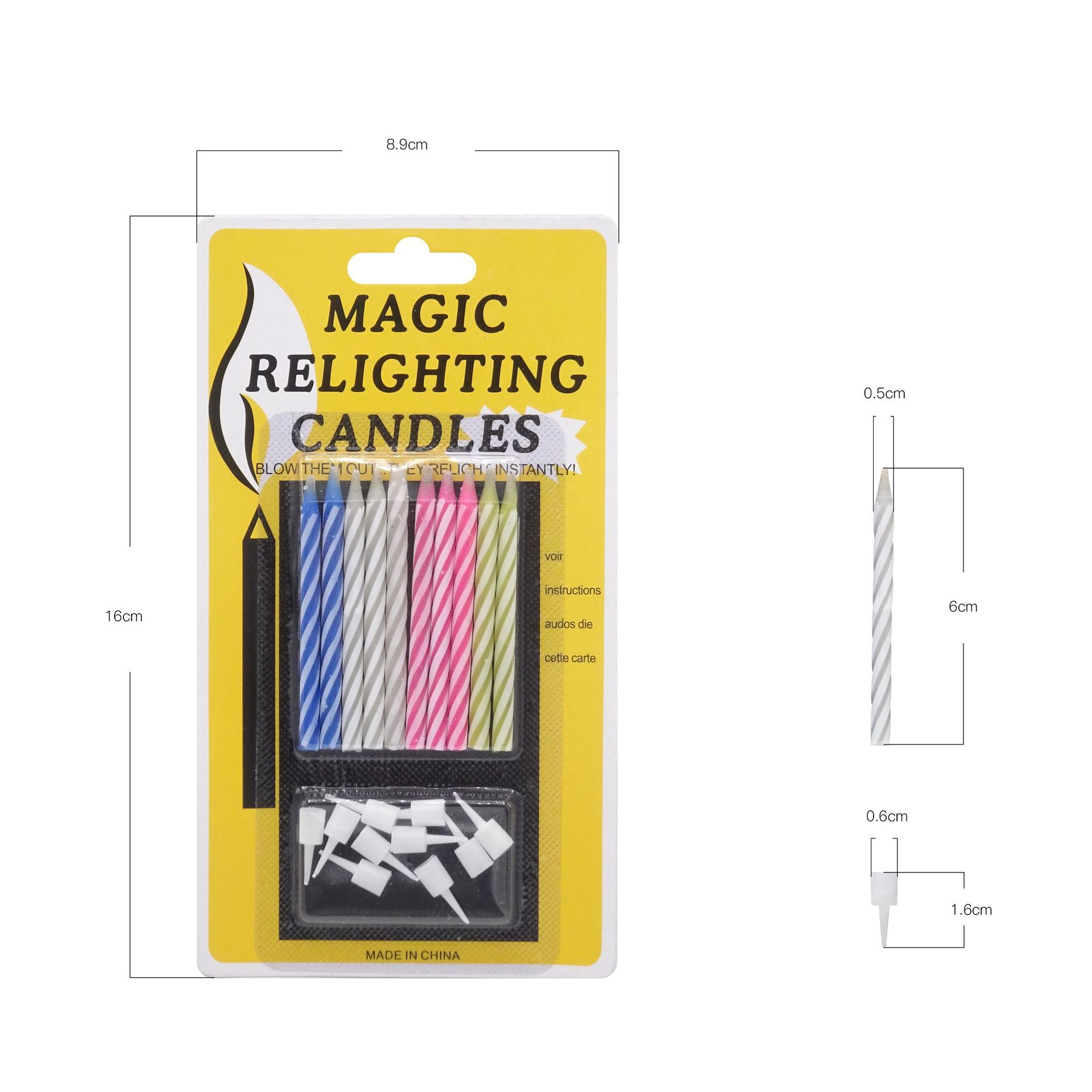 吹不灭蜡烛/魔术蜡烛/万圣节蜡烛细节图