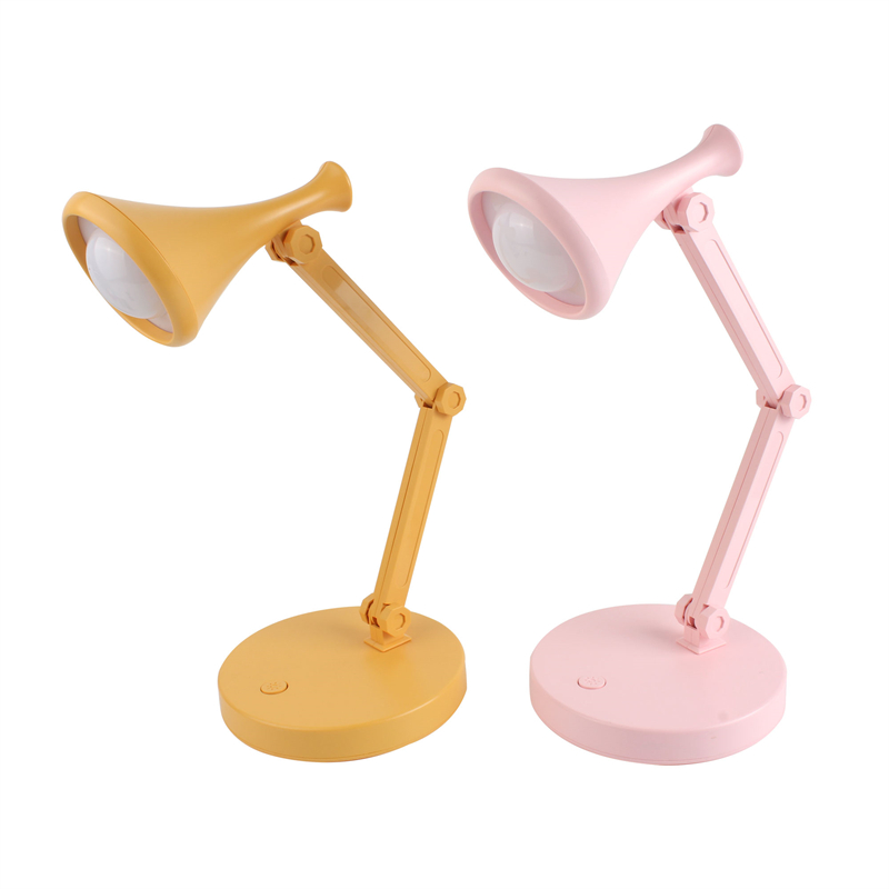 充电台灯/床头小夜灯/折叠台灯白底实物图