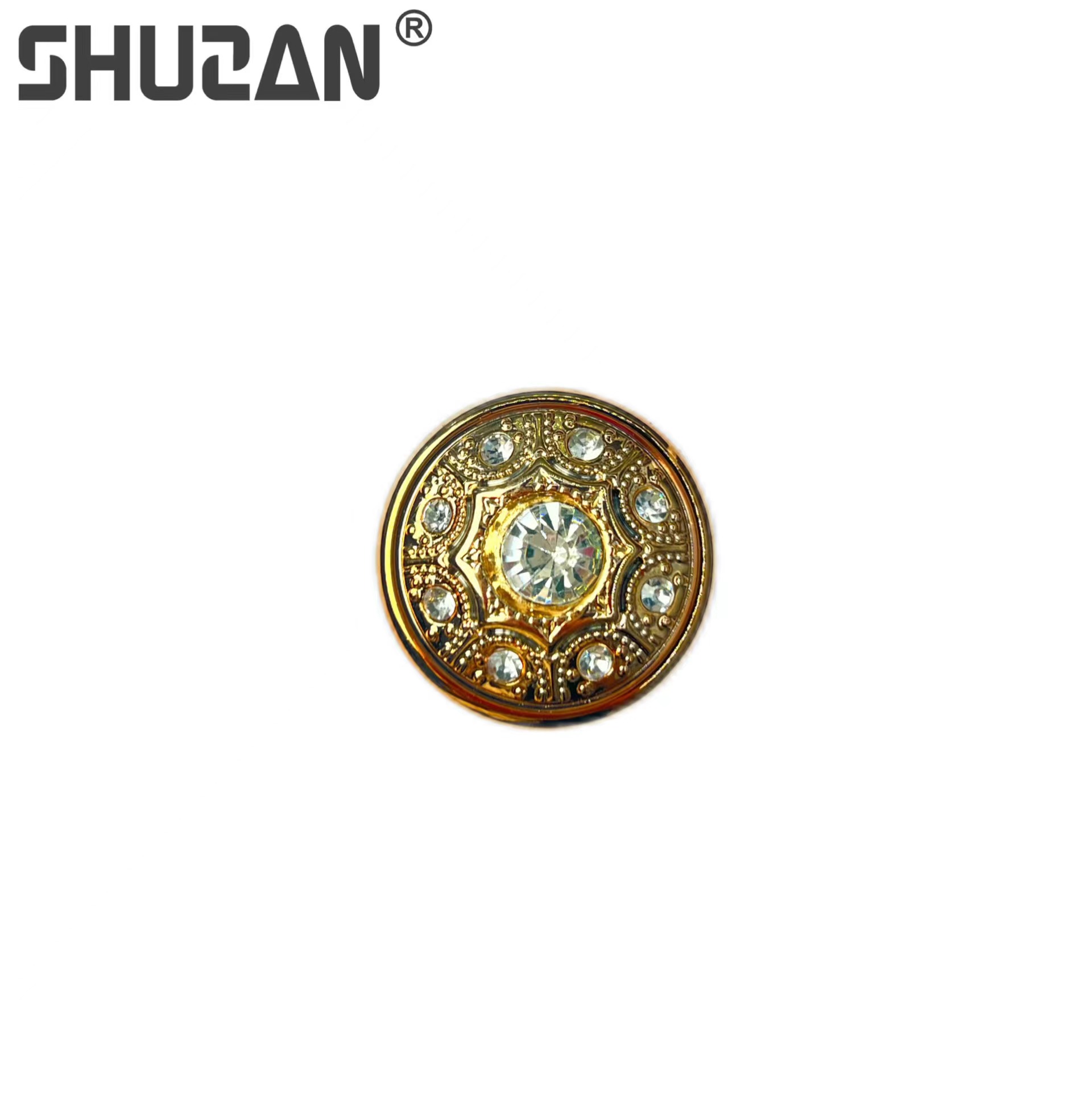 Shuzan high-end brand ABS acrylic crystal diamond-encrusted handle, door handle, European single-hole drawer, home hardware small handle, 304 material X101, other hardware tools, single-lock handle Specification image