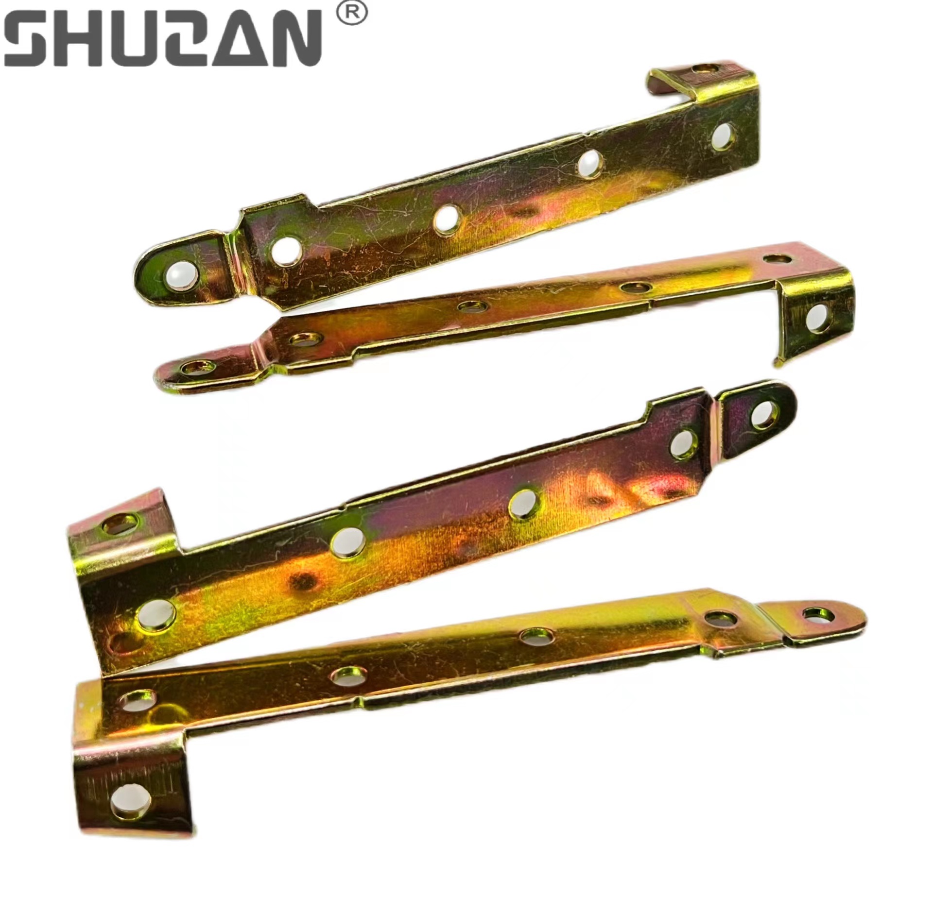 Shuzan high-quality thickened and lengthened lock-type bed hinges, invisible doors, magnetic corner codes, bed connectors, hardware tools and accessories set, and other hardware tools Item Picture