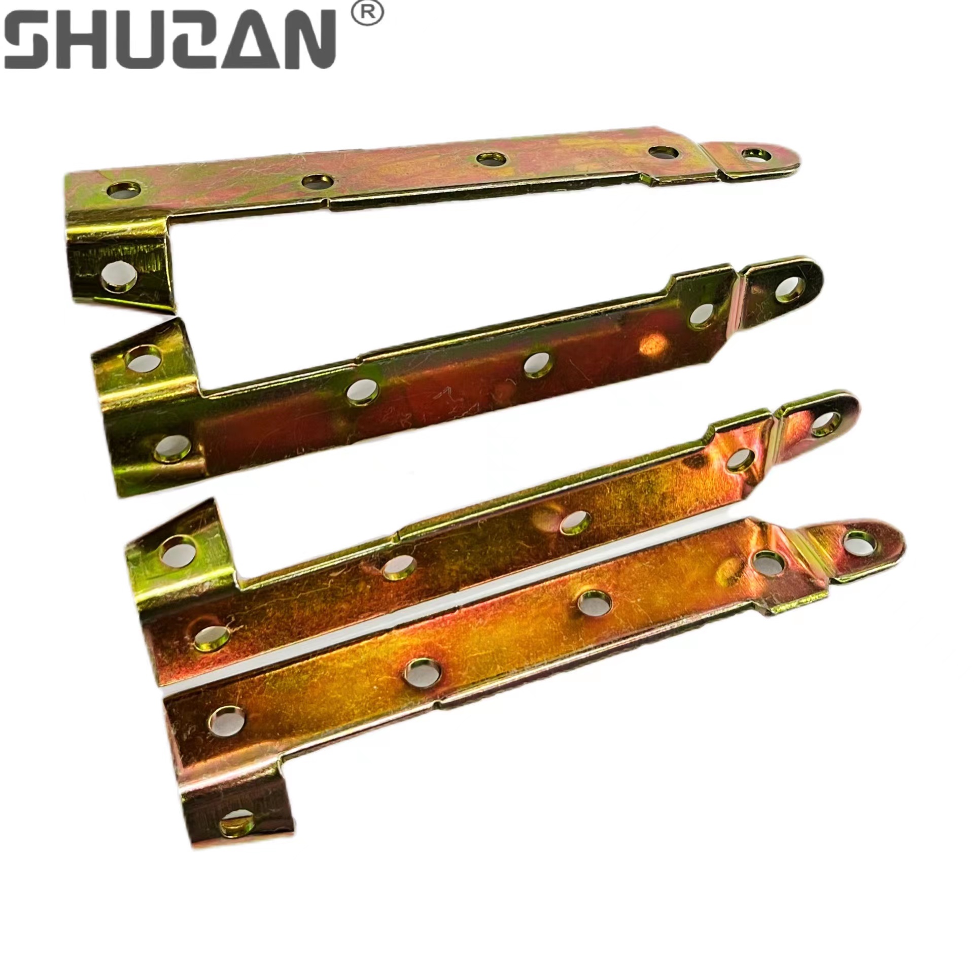 Shuzan high-quality thickened and lengthened lock-type bed hinges, invisible doors, magnetic corner codes, bed connectors, hardware tools and accessories set, and other hardware tools