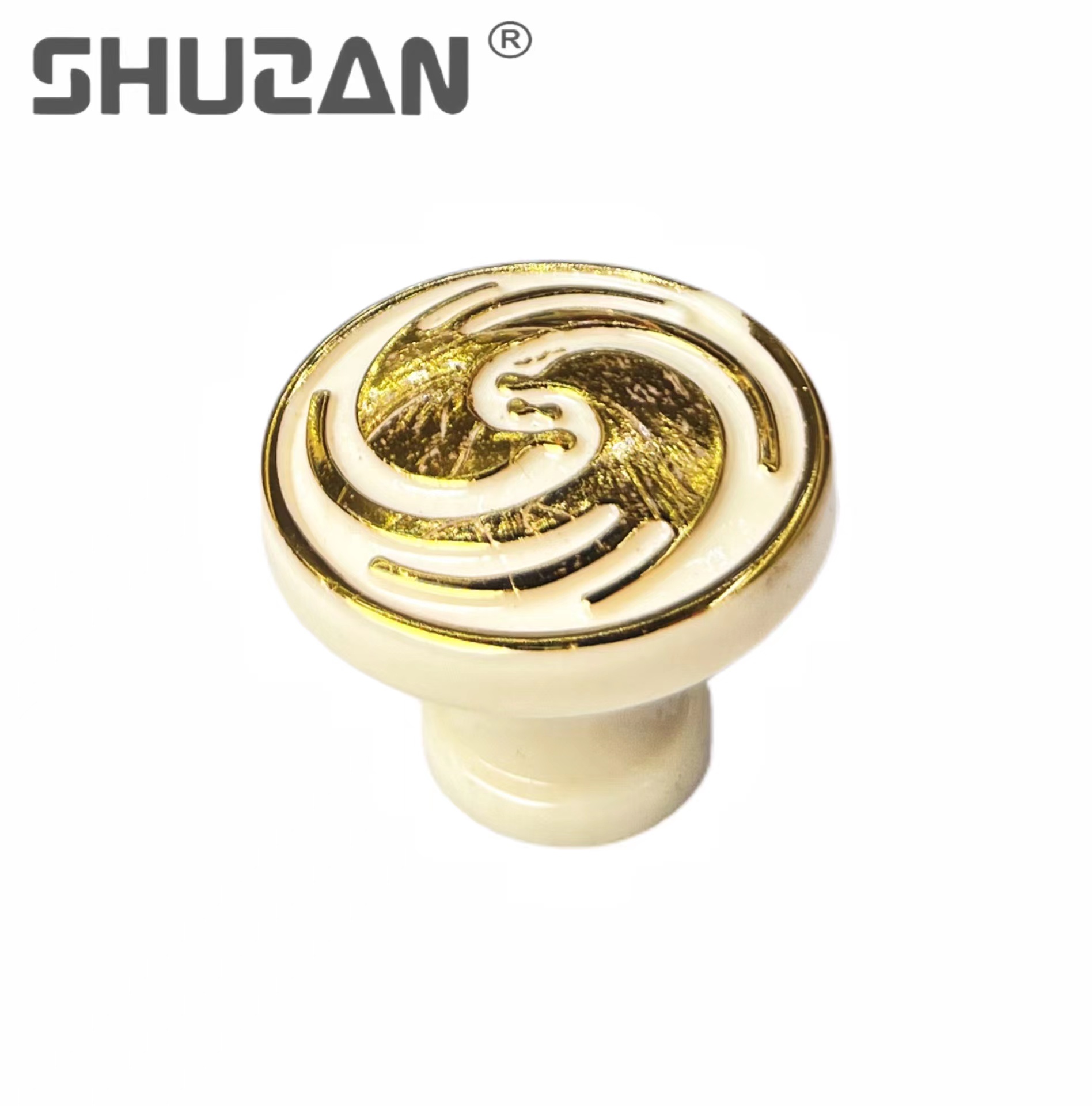 Shuzan high-quality brand, modern and simple plastic handle, high-end single-hole mini home wardrobe, cabinet door handle, light, durable XB203, other hardware tools, single-lock handle details Picture