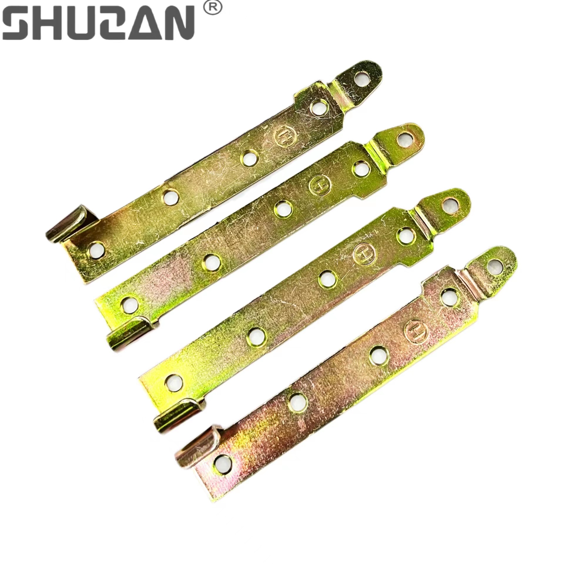 Shuzan high-quality thickened and lengthened lock-type bed hinges, invisible doors, magnetic corner codes, bed connectors, hardware tools and accessories set, and other hardware tools Specification image