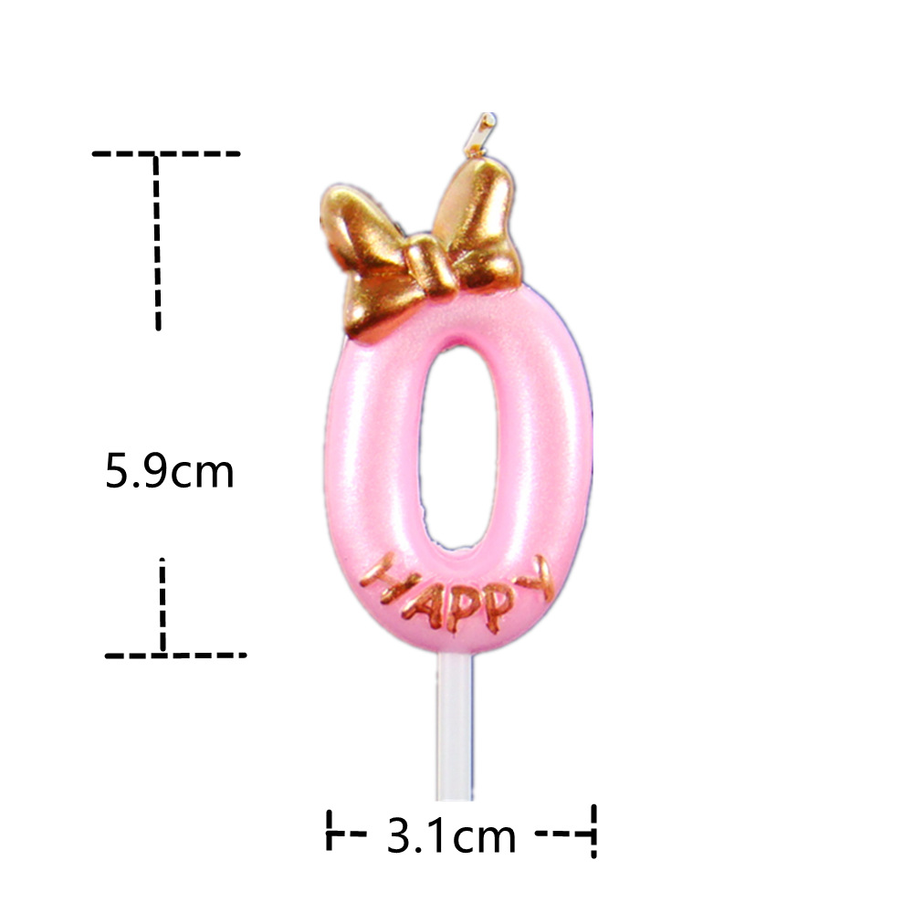 派对/生日蜡烛/数字蜡烛白底实物图