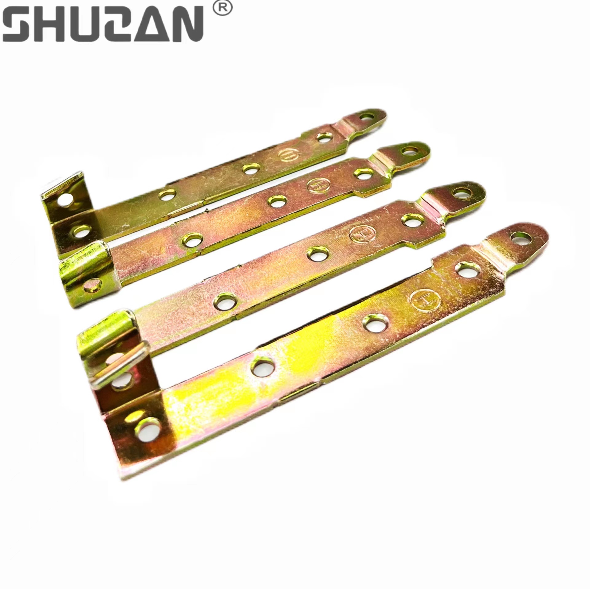 Shuzan high-quality thickened and lengthened lock-type bed hinges, invisible doors, magnetic corner codes, bed connectors, hardware tools and accessories set, and other hardware tools details Picture