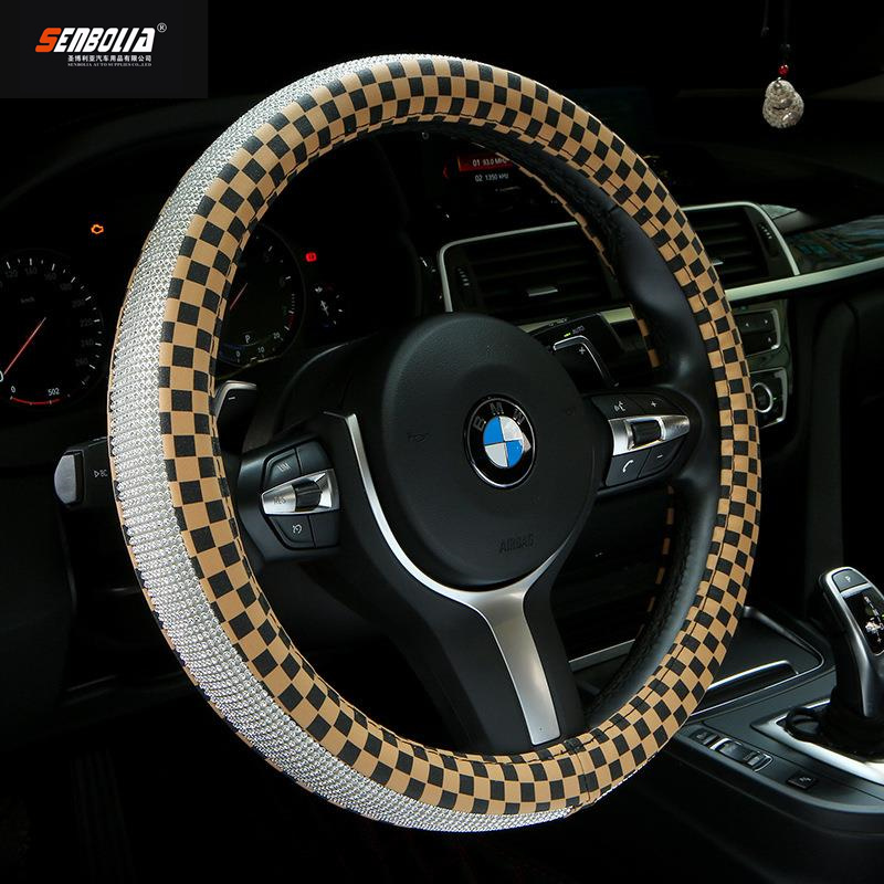 senbolia-FXP-50 all-season universal car steering wheel cover factory direct sales. Welcome to inquire and customize car interior products Application Scenario