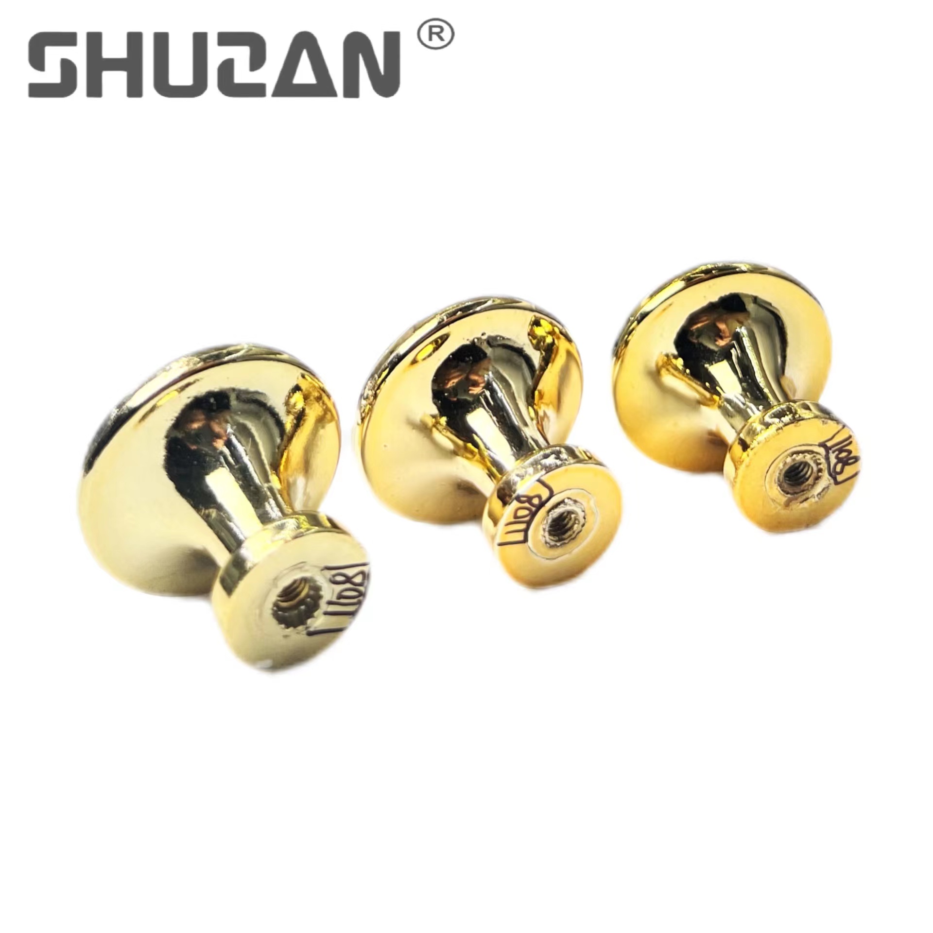 拉手/柜门内嵌拉手/厨房柜子把手/中古桃木色拉手/礼盒镀金把手细节图