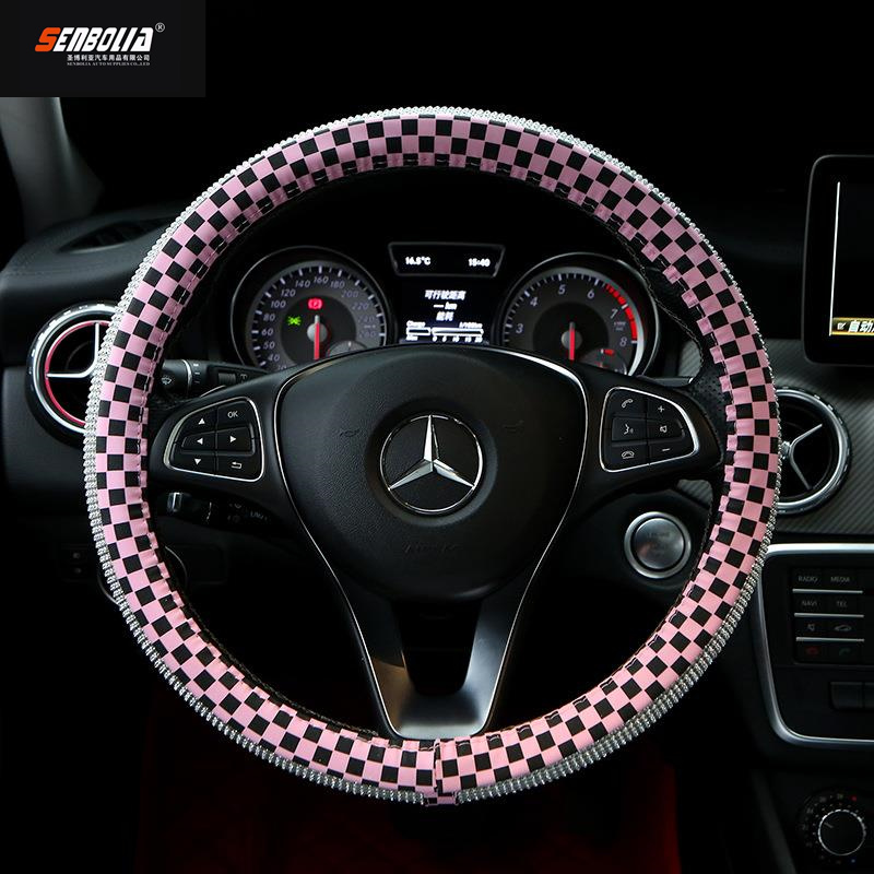 senbolia-FXP-50 all-season universal car steering wheel cover factory direct sales. Welcome to inquire and customize car interior products Item Picture