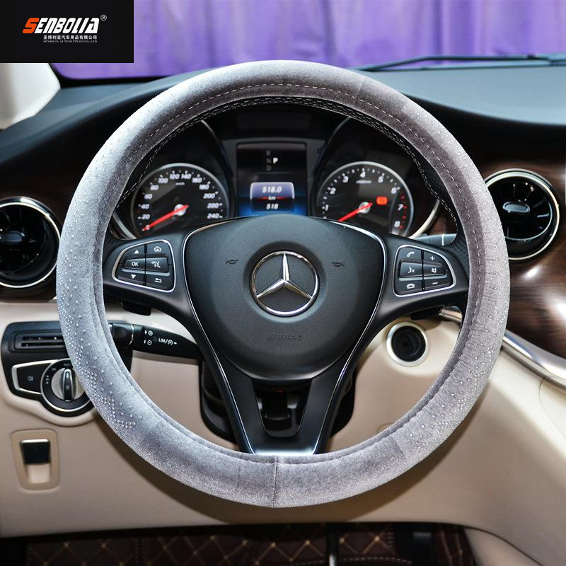senbolia-FXP-31 car steering wheel cover, all-season universal type car steering wheel cover factory direct sales. Welcome to inquire and customize automotive products Item Picture