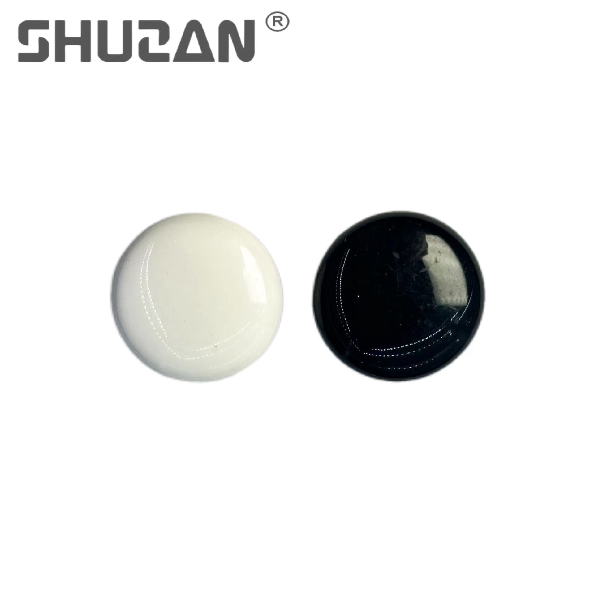 Shuzan unknown brand 304 material European simple plastic round single-hole mini handle, special handle for home wardrobe and cabinet door, luxury model B002, other hardware tools single-lock handle Application Scenario
