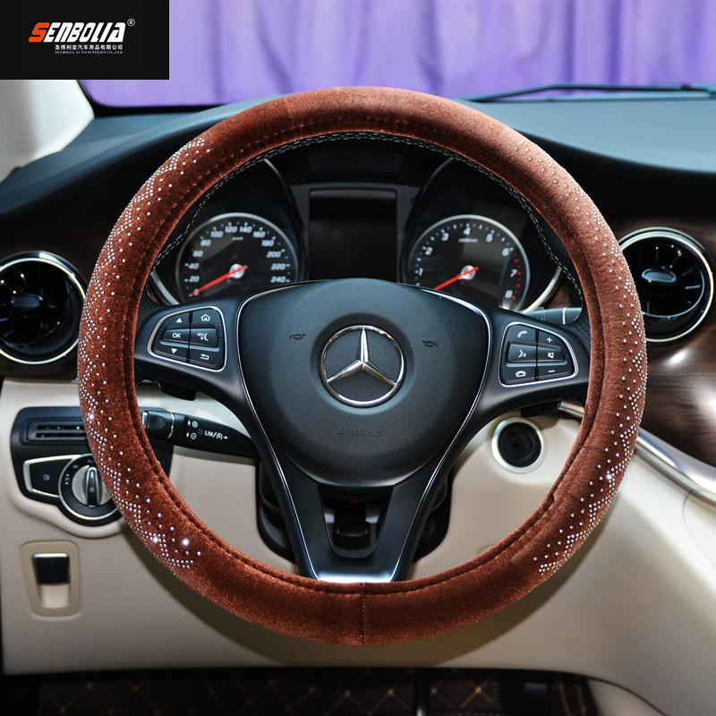senbolia-FXP-31 car steering wheel cover, all-season universal type car steering wheel cover factory direct sales. Welcome to inquire and customize automotive products Application Scenario