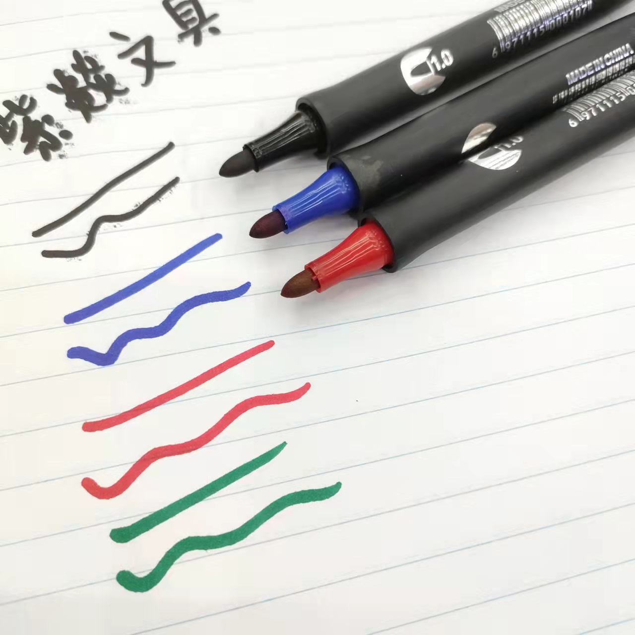 BST-700 oil-based marker pen, thick and thin, quick-drying, non-fading, large-capacity, marking pen Application Scenario