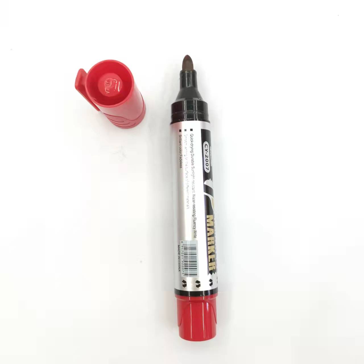 CY-2007 oil-based marker pen, thick and thin, quick-drying, non-fading, large-capacity, marking pen Application Scenario