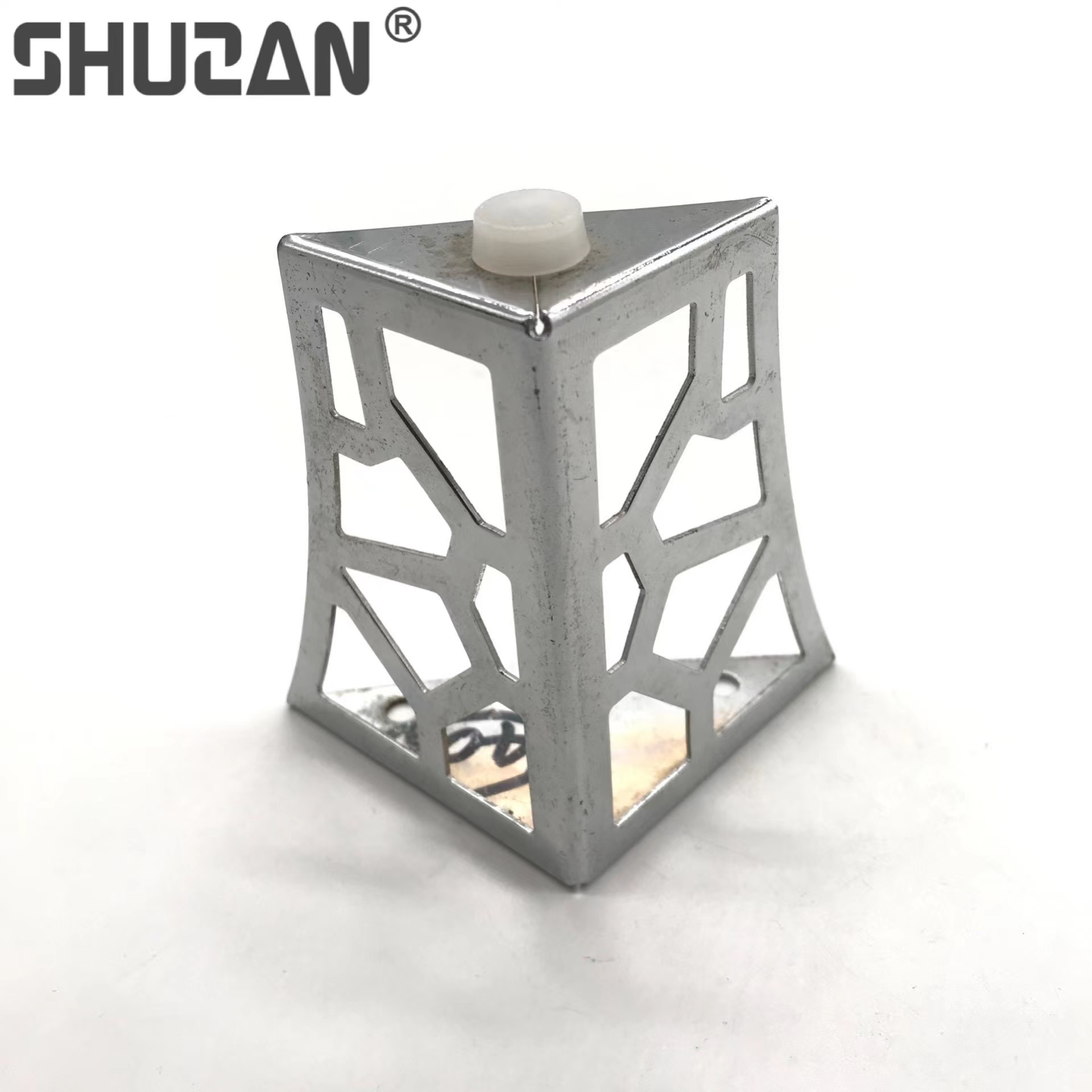 Shuzan brand thickened mesh carved sofa legs gun black iron legs furniture feet hardware accessories export quality sofa cabinet legs B2 Application Scenario