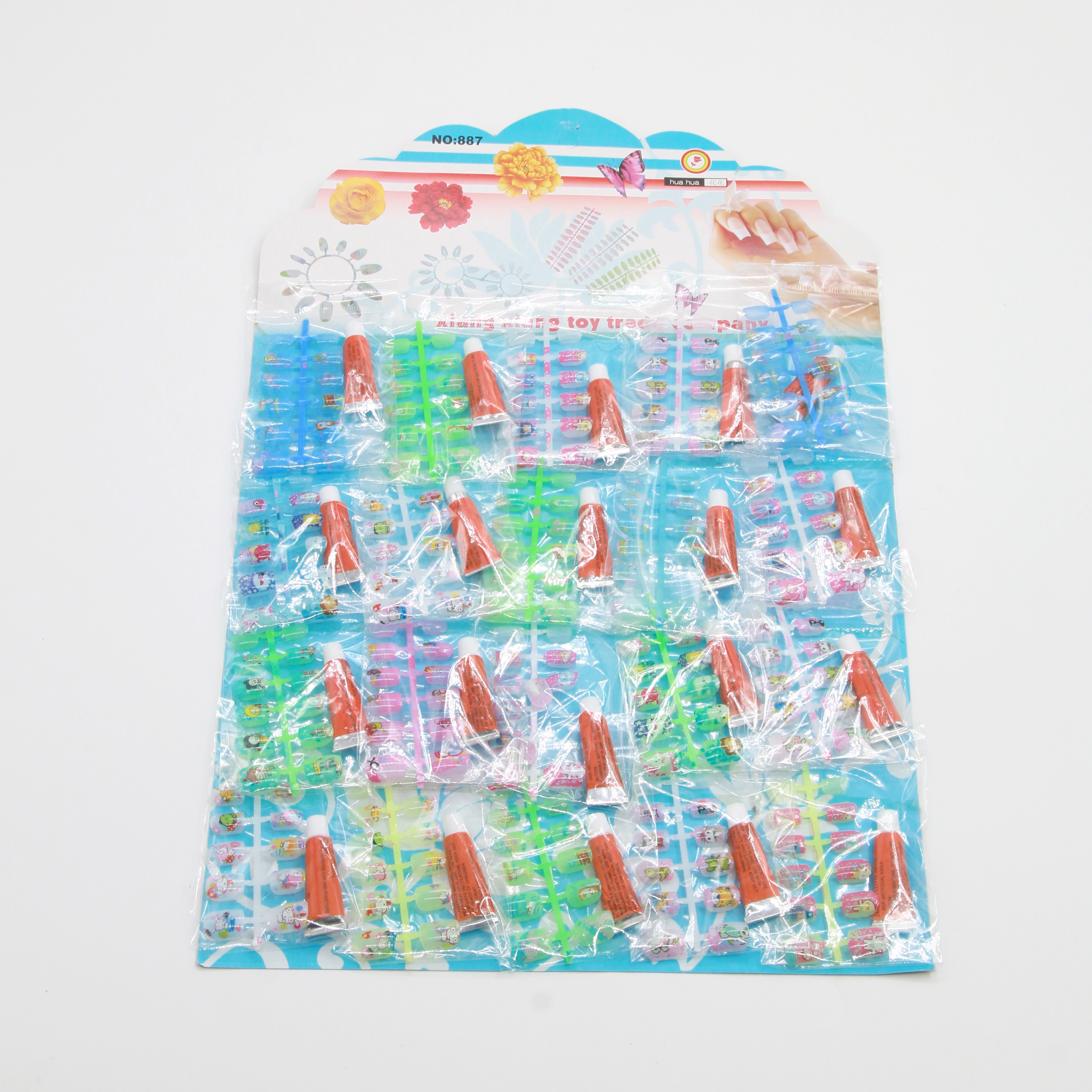 网红卡通指甲贴片女生可拆卸穿戴美甲贴纸全贴2