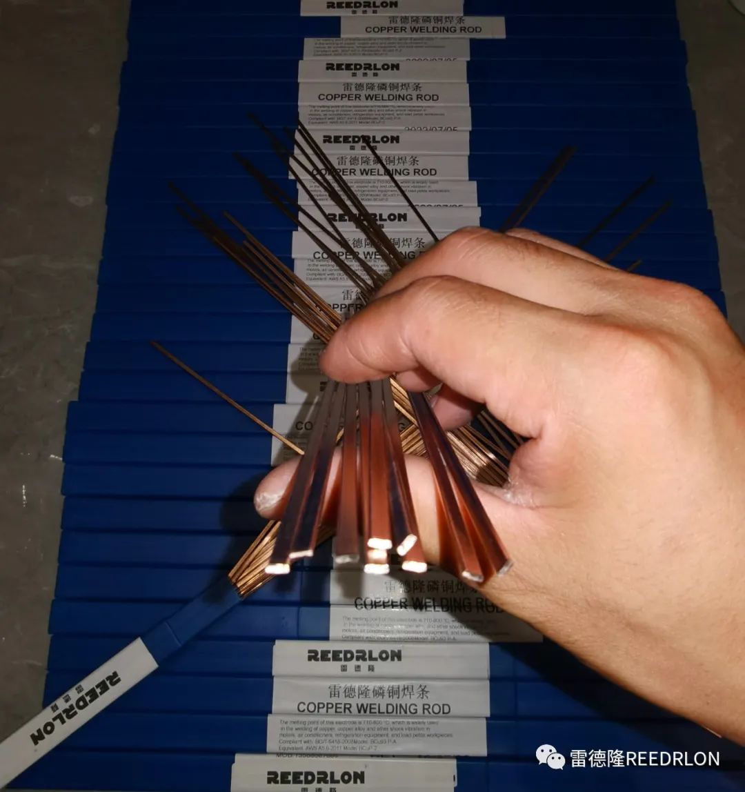 Phosphor bronze welding rods, flat copper welding rods, special welding rods for refrigerators, air conditioners and refrigeration machines, welding wires /copper welding wires Application Scenario
