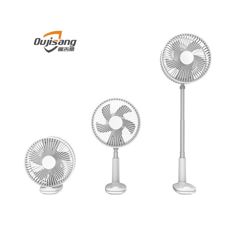 Extendable folding fan, mini folding fan, clip folding fan, oscillating folding fan
