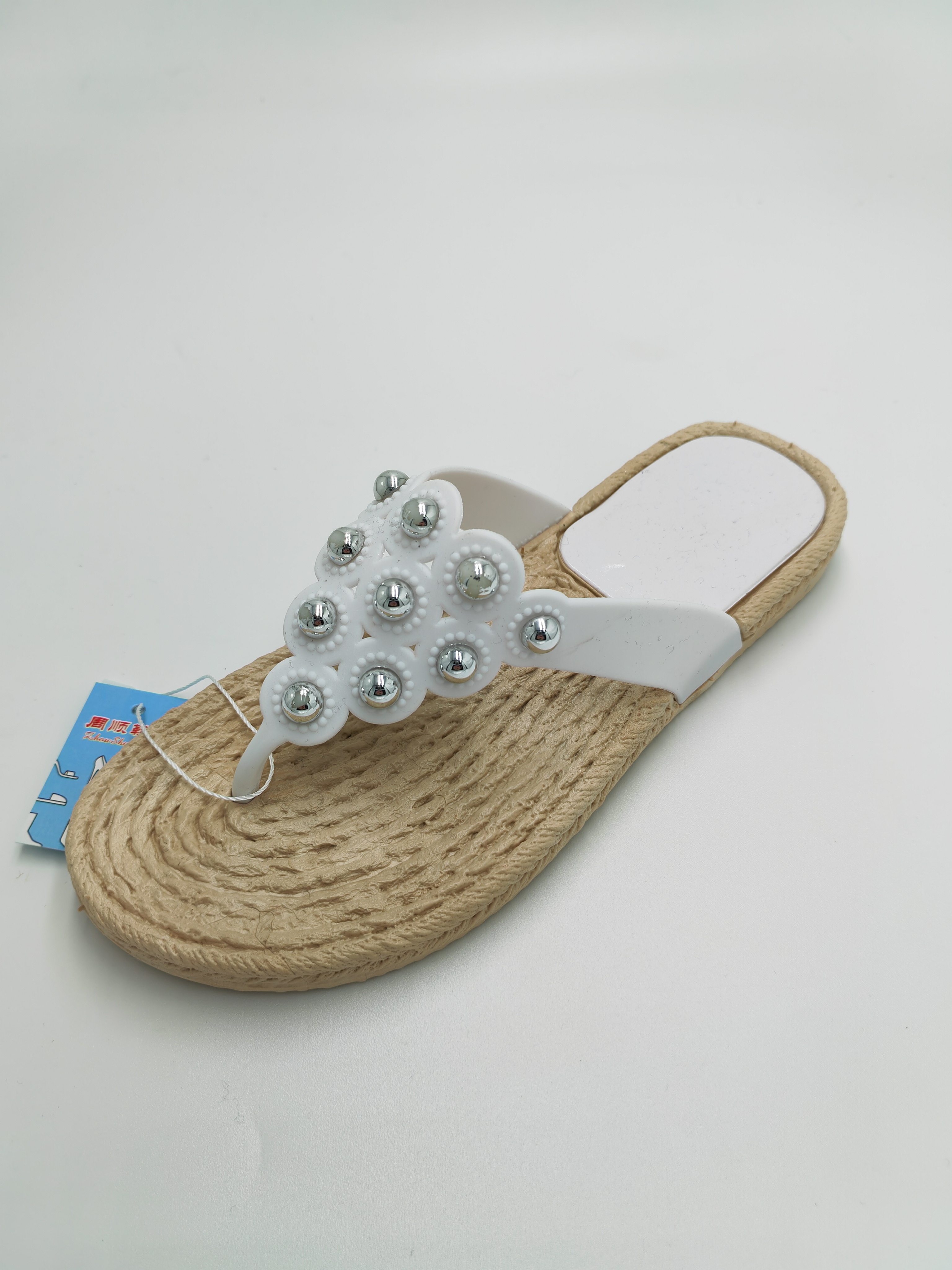 女式凉拖实物图