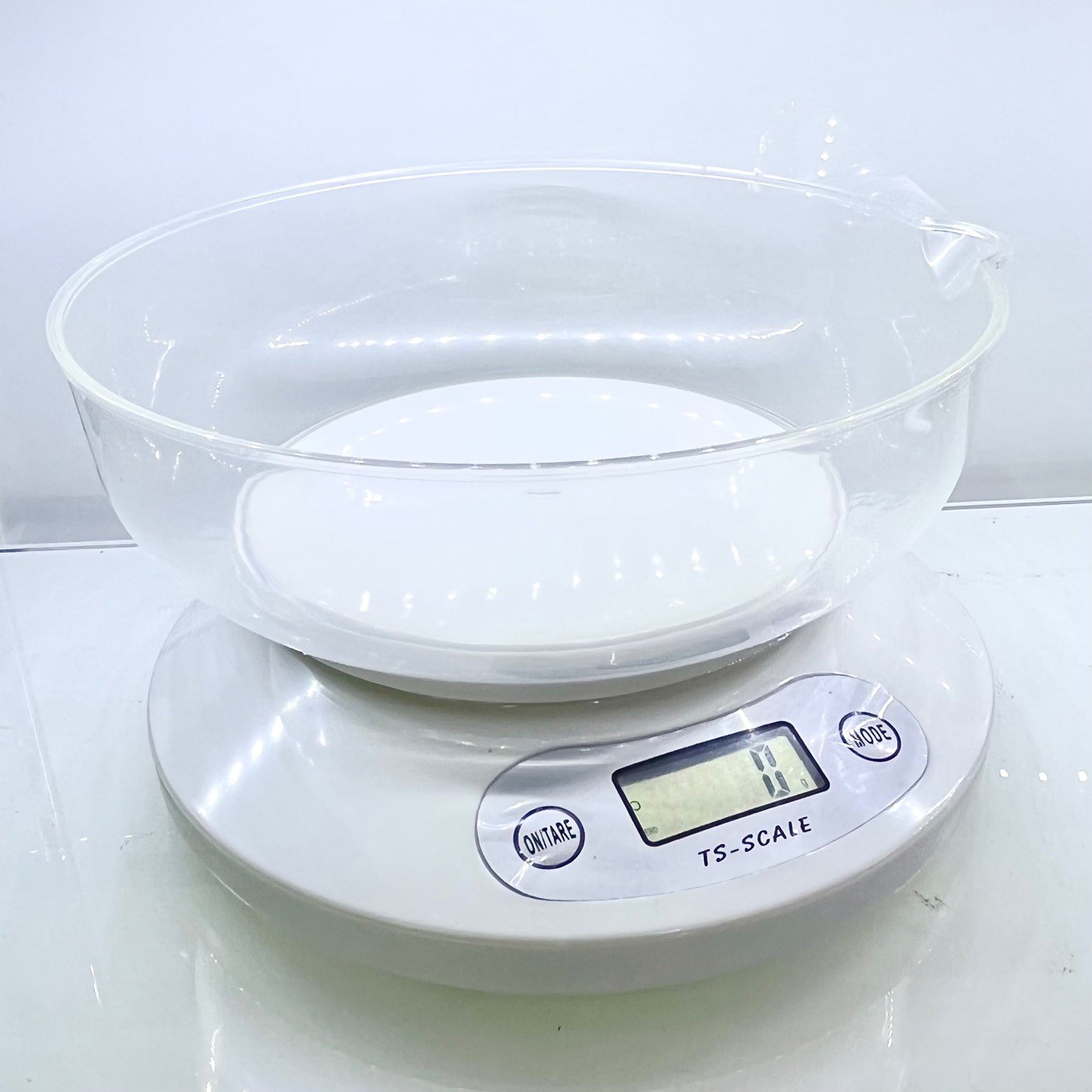 带碗厨房秤5kg蛋糕烘焙食物秤电子称克秤家用秤图