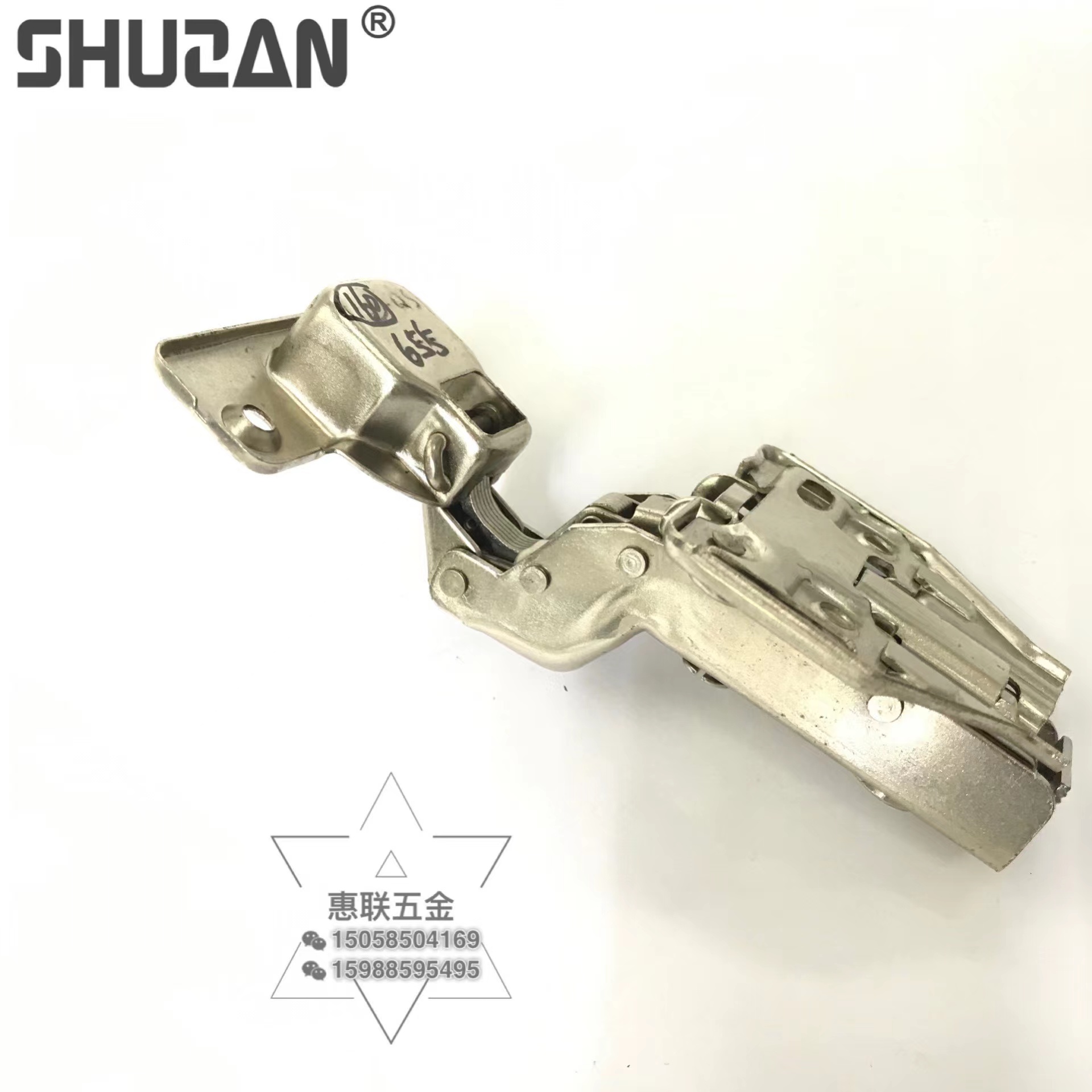 合页/本色合叶/杜邦铰链/碳钢合页/上柜门的合页产品图