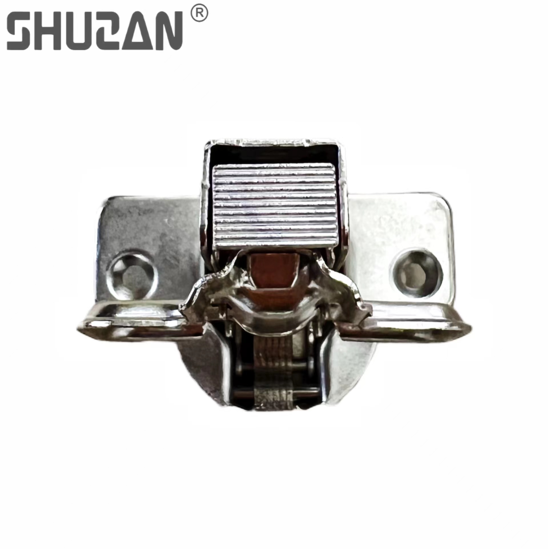 Shuzan hinge cabinet door damping hydraulic buffer full cover spring release hinge stainless steel wardrobe hinge Application Scenario