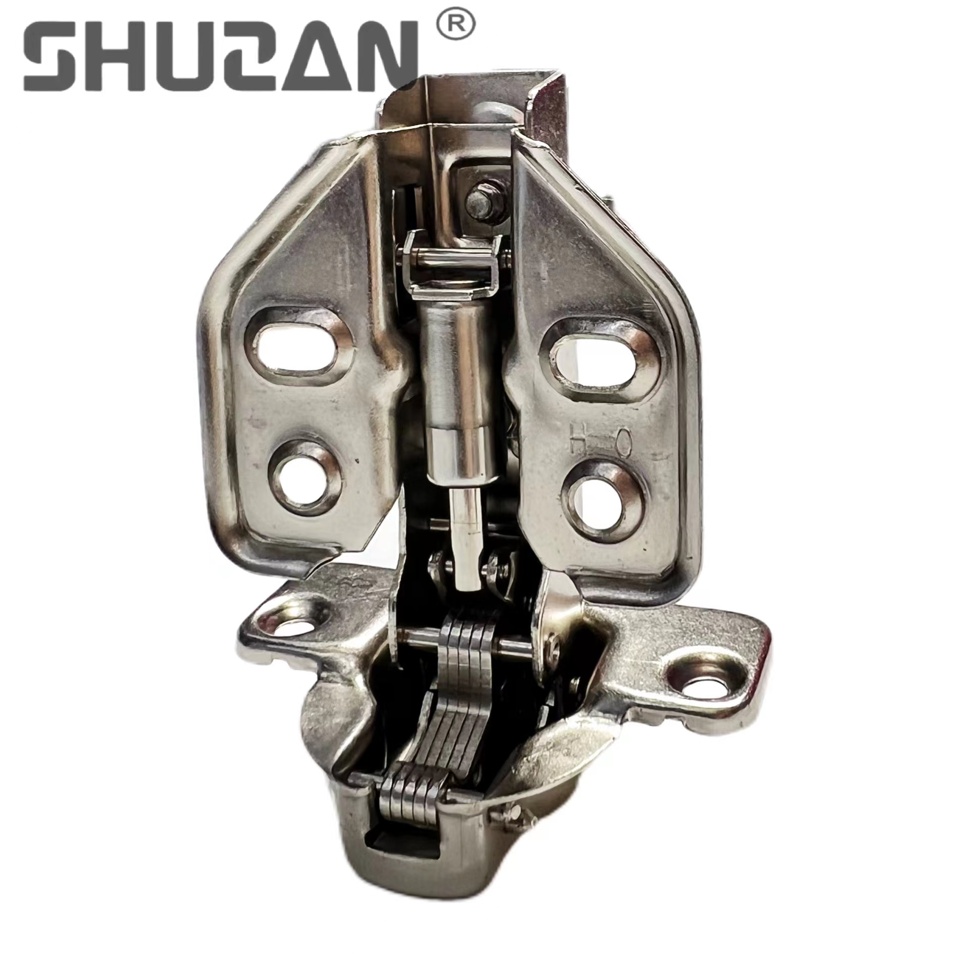 Shuyuanfeng hardware thickened hydraulic hinges, silent buffer door hinges, tail-closing cabinet hinges, and hardware accessories are durable Specification image