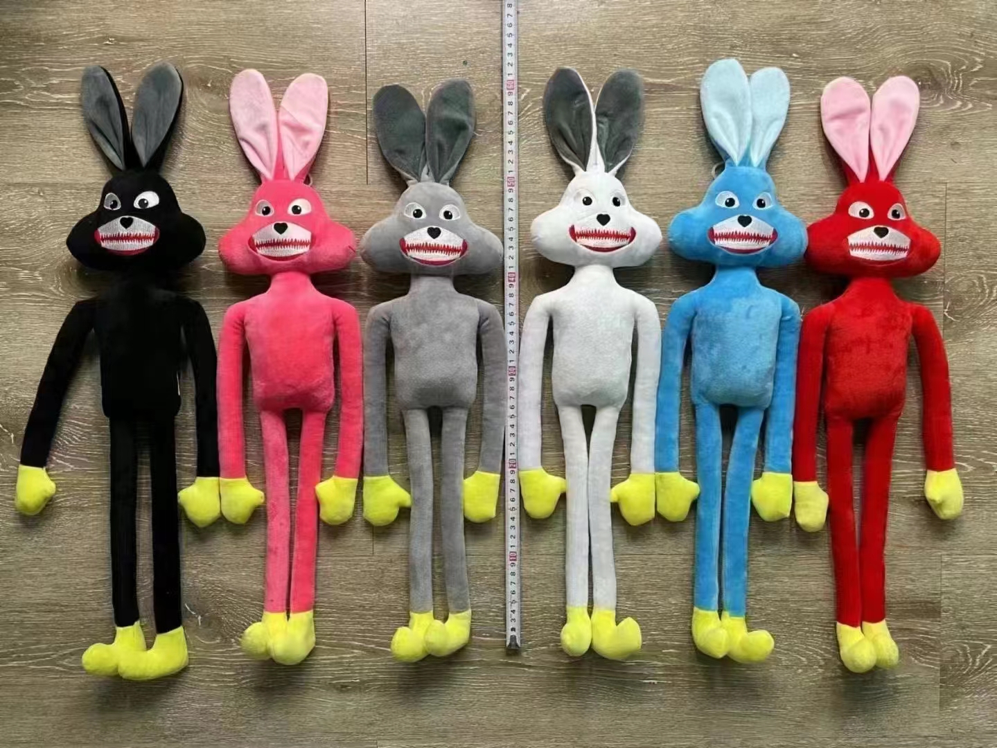 跨境新款hotselling波比的游戏时间兔子动物毛绒玩具