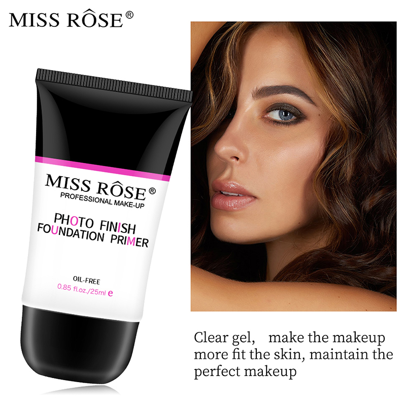 MISS ROSE眼部面部化妆品软管装保湿滋润打底隐形毛孔隔离妆前乳详情图2