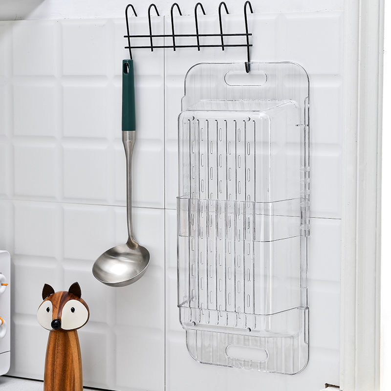 Transparent and retractable kitchen sink rack for export