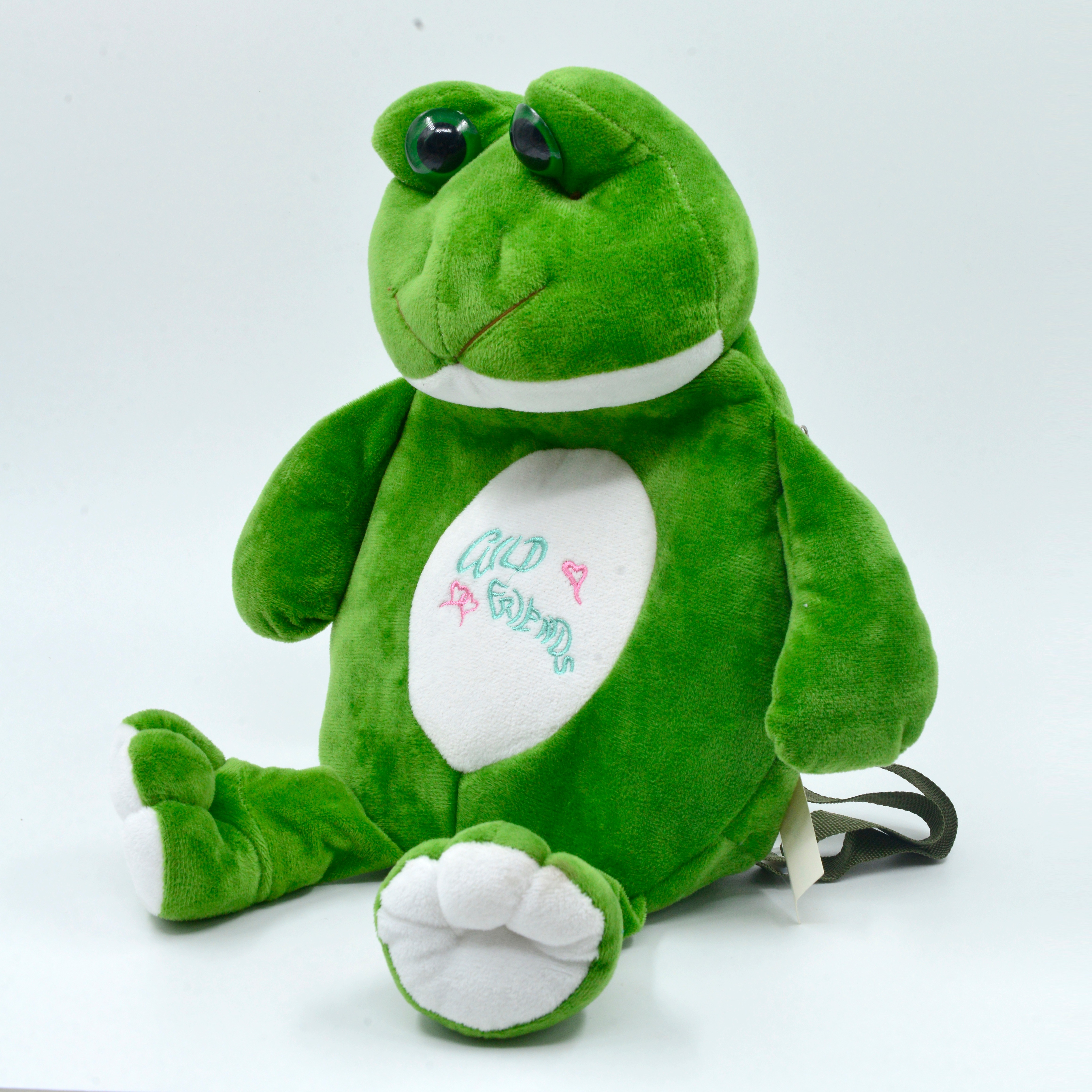 Plush animal schoolbag, plush cartoon backpack, new cute plush cartoon backpack, fashionable backpack for boys and girls details Picture