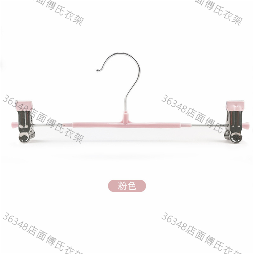 衣架/裤架/塑胶白底实物图