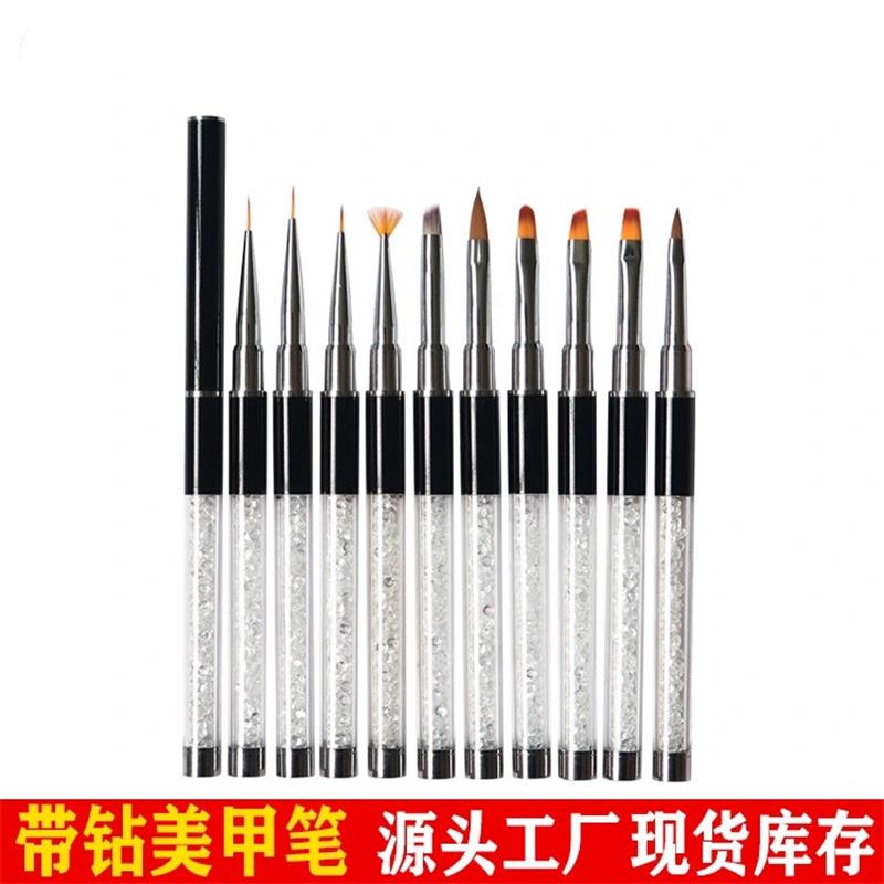 shanilak pinceles de uñas conjunto de alto nivel de apariencia pintura de uñas dibujo de línea fototerapia cristal tallado banda de taladro punta punta punta ojo de gato imán conjunto completo