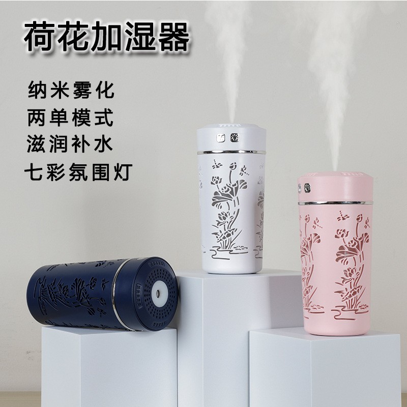 加湿器/补水仪/荷花杯加湿器细节图