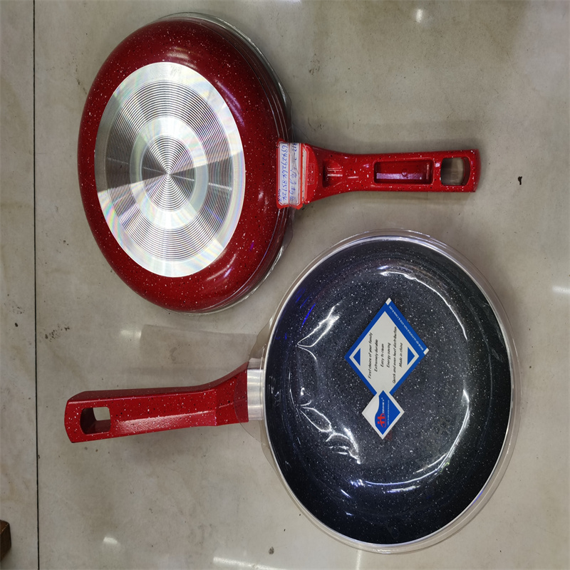 Factory direct sales of frying pans, flat-bottomed pans and non-stick pans details Picture
