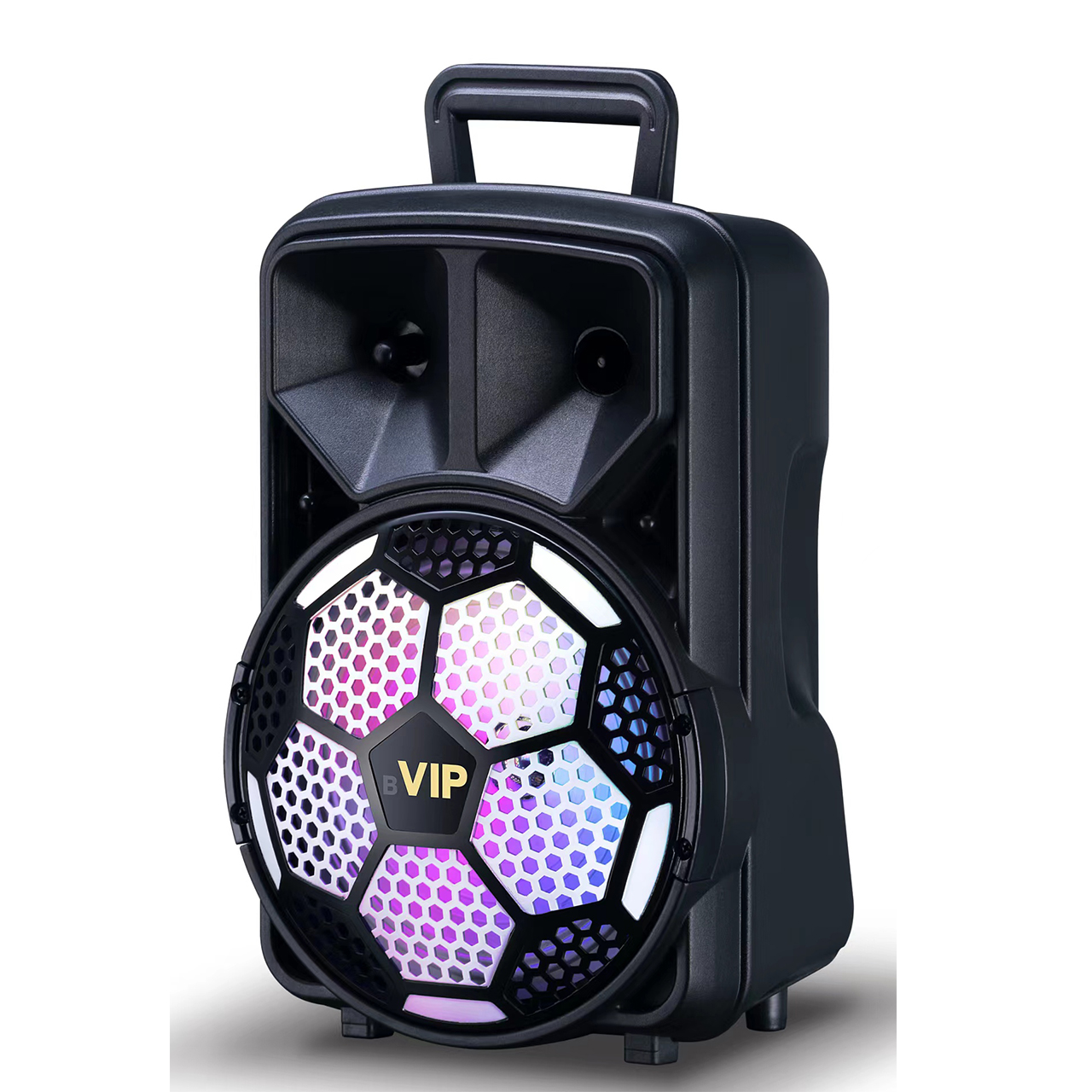 JR足球风格8寸户外移动便携式手提充电蓝牙音箱V