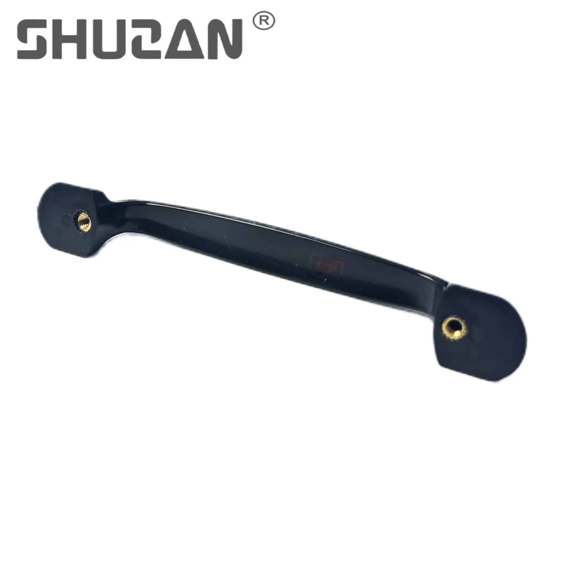 Shuzan Light Luxury style black plastic door handle furniture, cabinet, drawer, wardrobe door handle, 6Cm hole invisible door, magnetic attraction, hardware tools factory direct sales, other hardware tools Item Picture