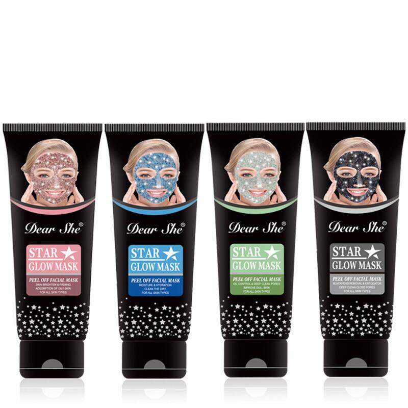Dear She Pink Starry Sky Peel-off Blackhead Mask Dead Skin Moisturizing and Hydrating Peel-off Mask Item Picture