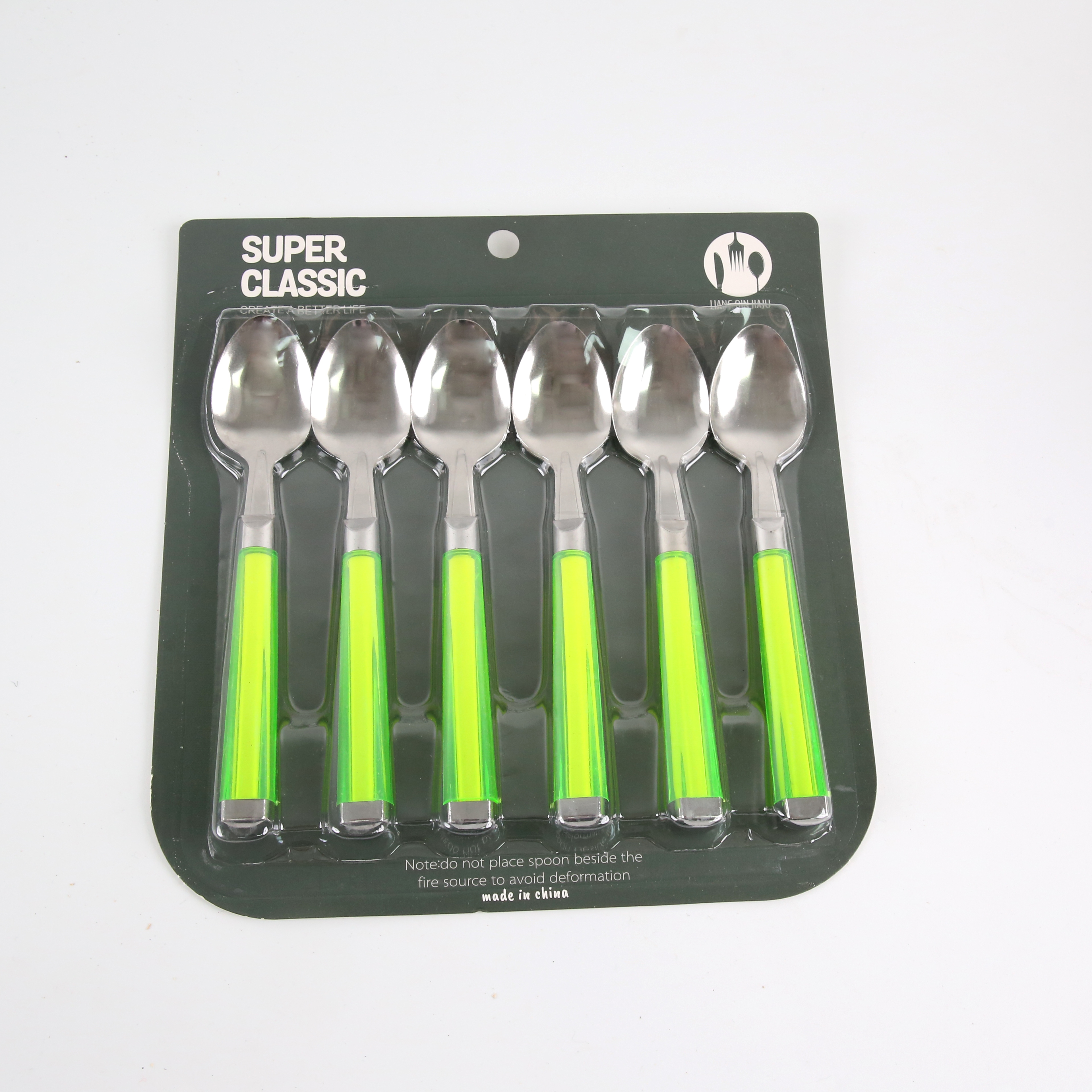 Wholesale of stainless steel card head spoons and tableware from the manufacturer. Xu Shengyou Small Commodities Department Store. One yuan and two yuan Specification image