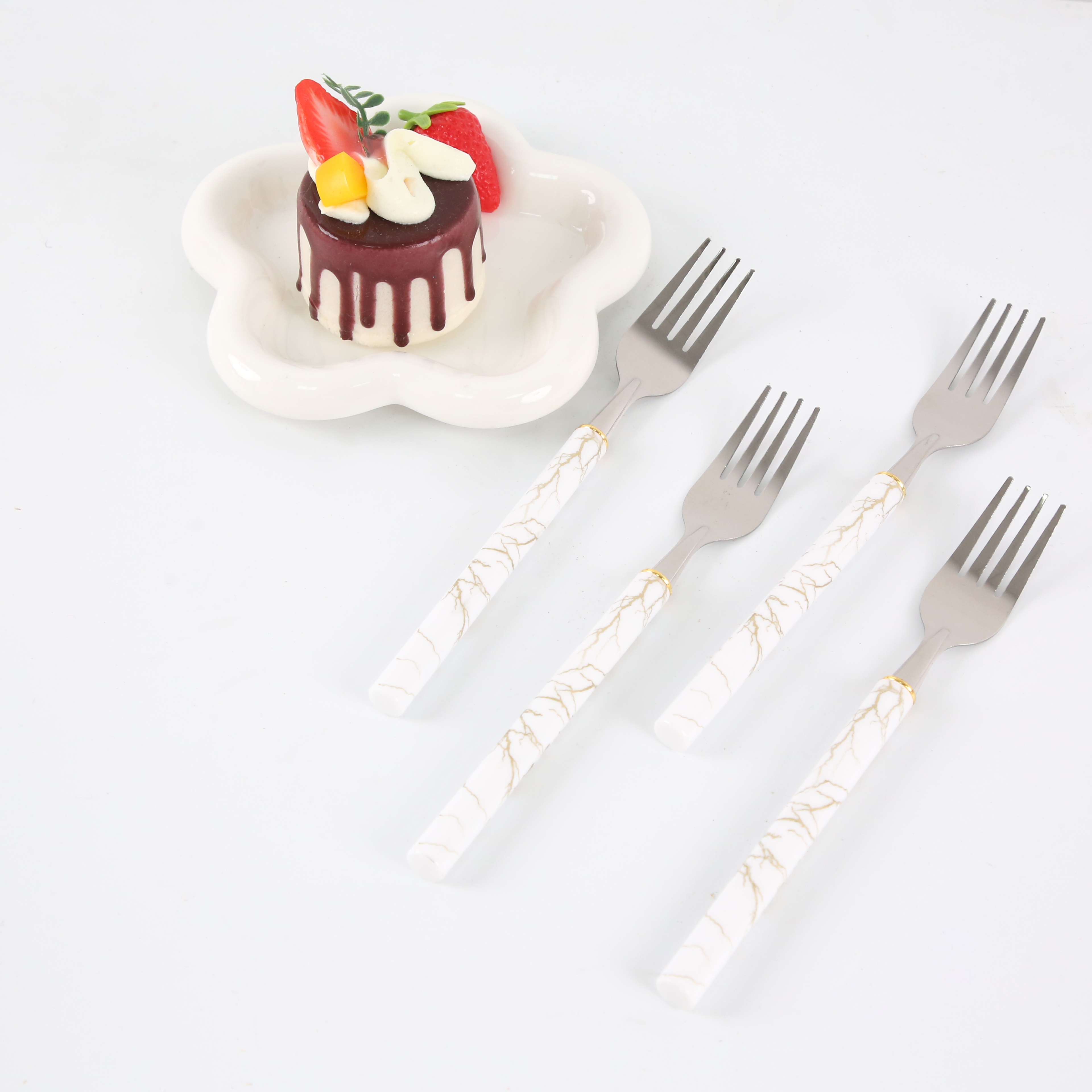 厂家现货不锈钢卡叉子 居家餐具批发 许声友