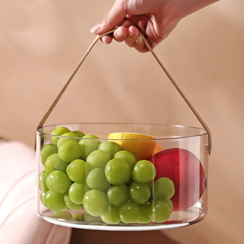 Light luxury hand-held basket fruit platter for foreign trade Application Scenario