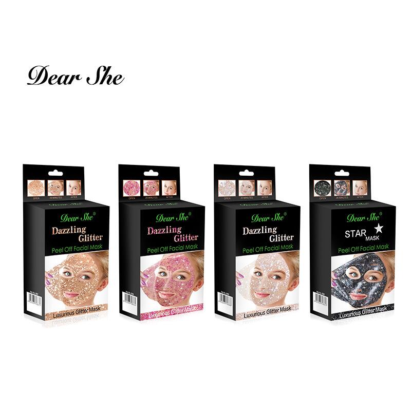 Dear She Skincare Starry Sky Mask Peel-off Hydrating Cleansing Mask wholesale Cross-border available in various styles Item Picture
