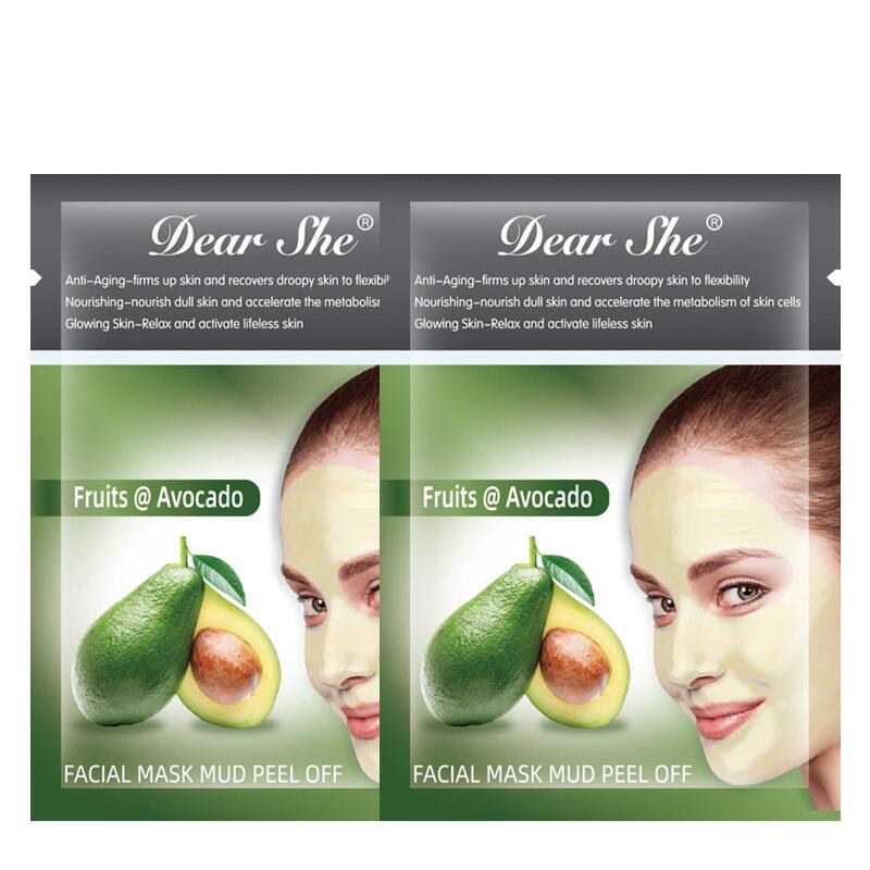 Dear She Avocado Mask, peel-off head Mask/Nose mask, clean pores, absorb oil, cross-border export Application Scenario